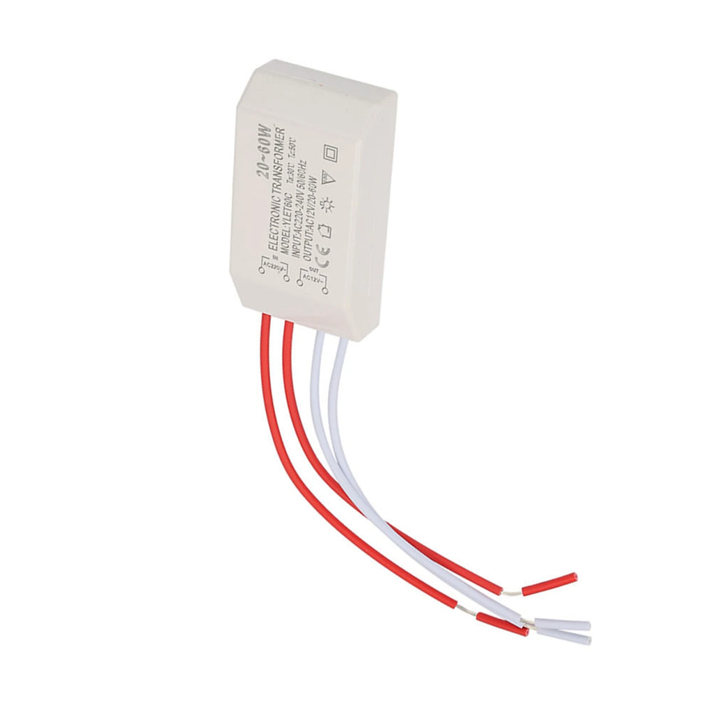 220V to 12V Voltage Converter – 20–60W Smart Power Supply Driver