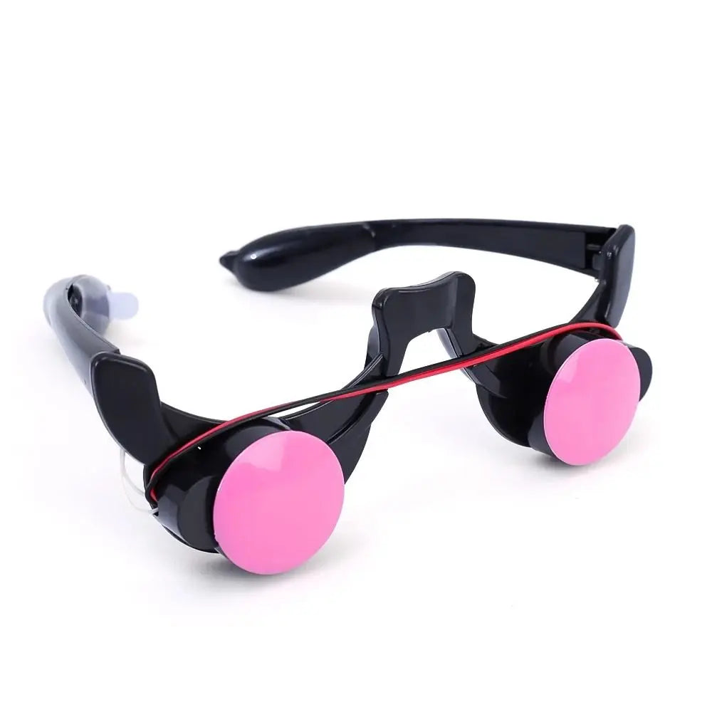 LED Light-Up Red Eye Glasses – Halloween & Masquerade Party