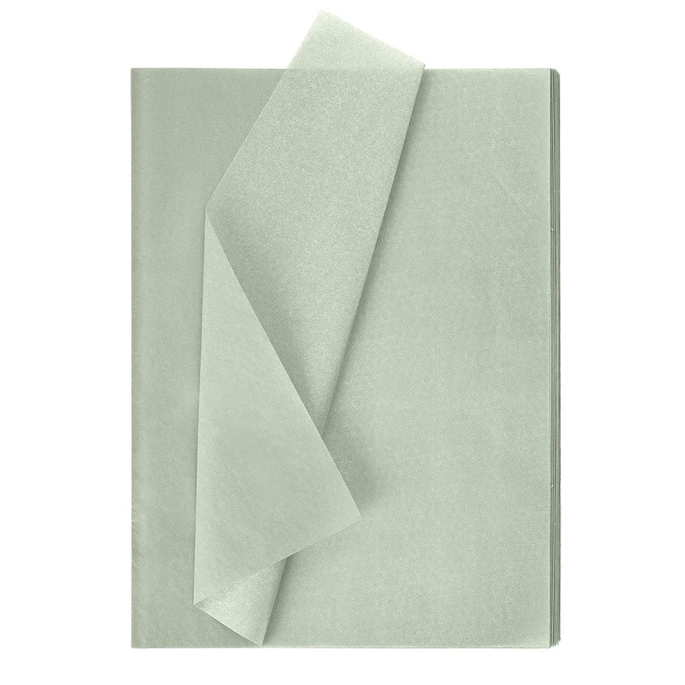 Sage Green Tissue Paper 50 Sheets – Gift & Bouquet Wrap