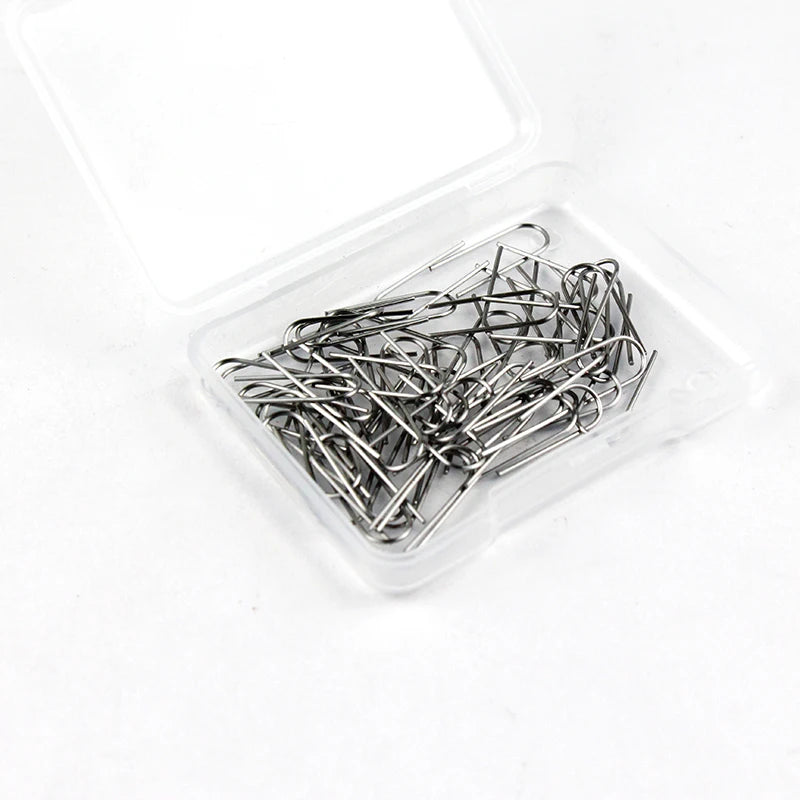 Tungsten U-Shaped Kiln Hooks for Pottery & Ceramics | 50/100 Pcs