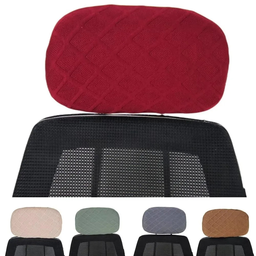 Jacquard Elastic Chair Headrest Cover – Gaming & Office