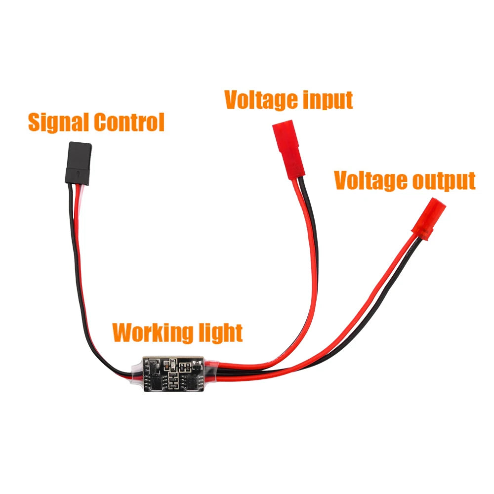 PWM Electronic Switch Module 3–30V 2–30A | Drone Water Pump RC