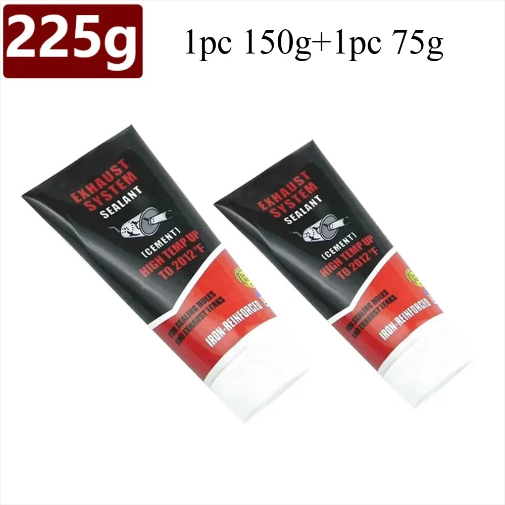 High-Temp Exhaust Pipe Sealant – Car & Motorcycle Muffler Fix