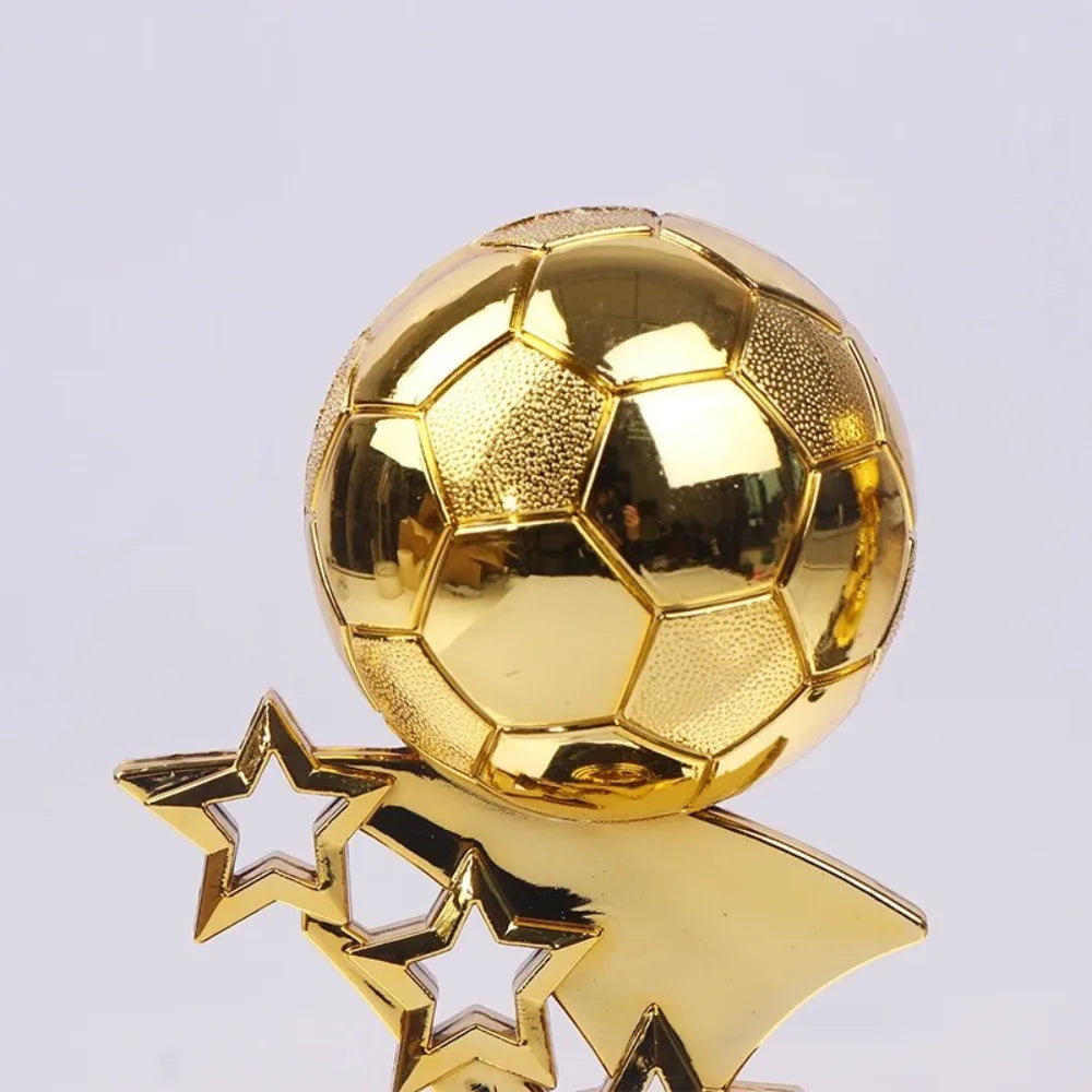 Golden Soccer Trophy Award – Plastic Prize Cup | 3 Sizes