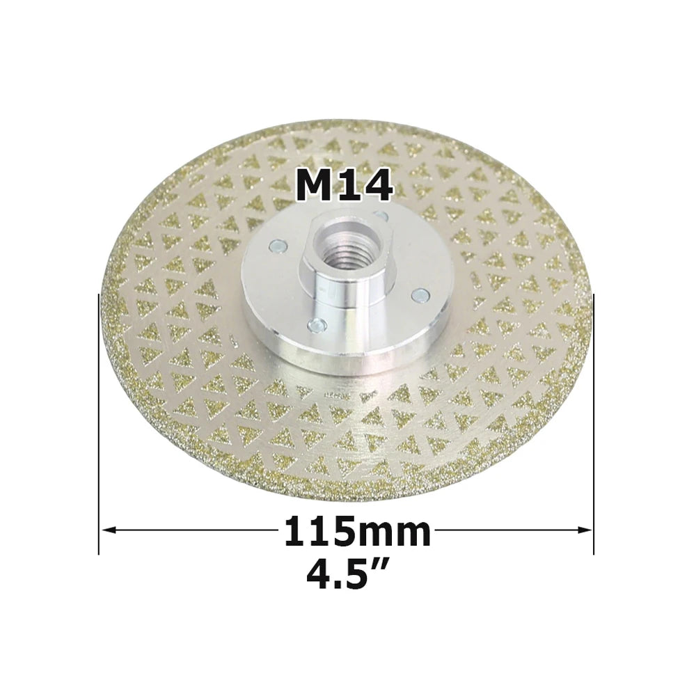 Diamond Cutting Grinding Wheel M14 for Angle Grinder – 115/125mm