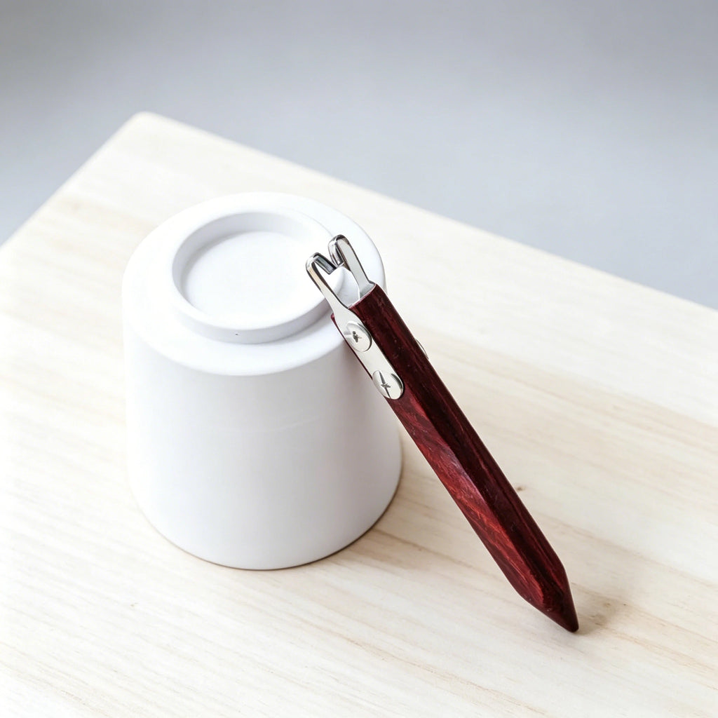 Wooden Handle Clay Foot Cutter – Pottery Trimming Tool