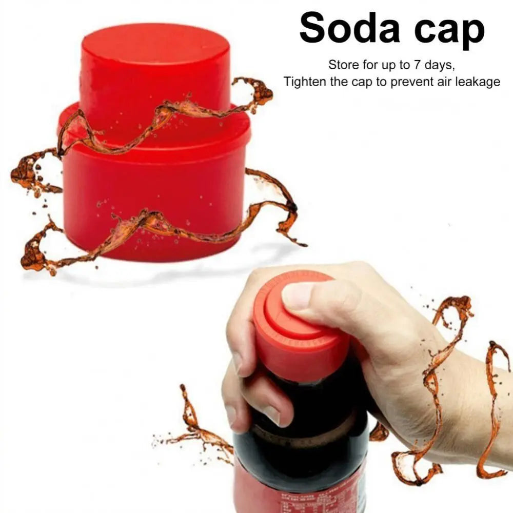 Carbonation Keeper Pump Bottle Stopper – Fizz Saver Cap