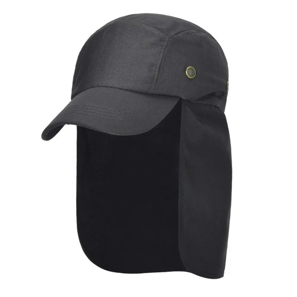 Unisex Baseball Cap with Neck Shawl – UV Sun Protection Hat