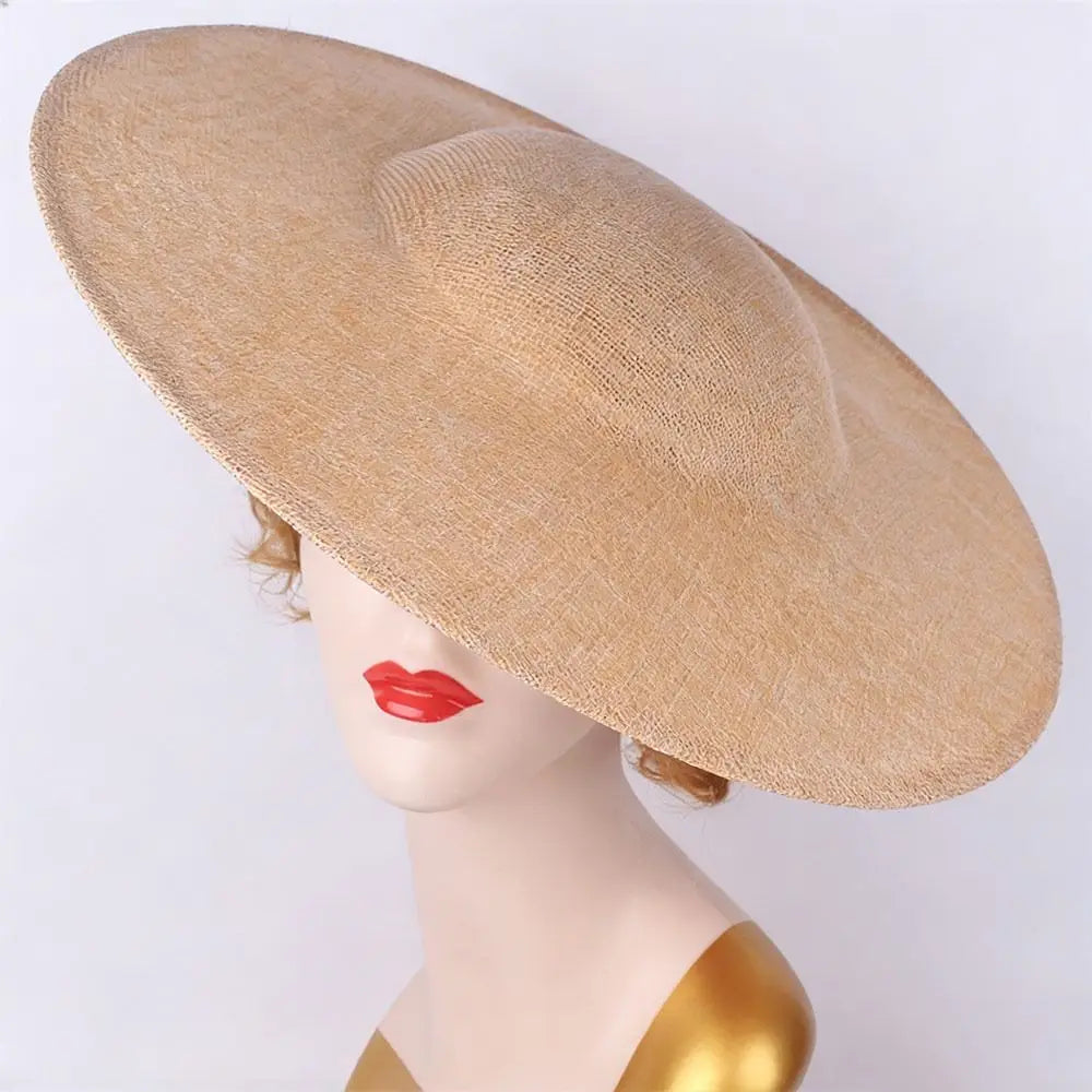 40cm DIY Fascinator Base – Women's Wedding Hair Clip & Hat