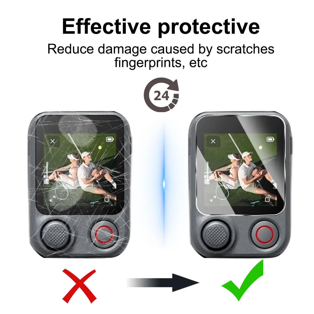 9H Tempered Glass Screen Protector – DJI Osmo Mobile 8P