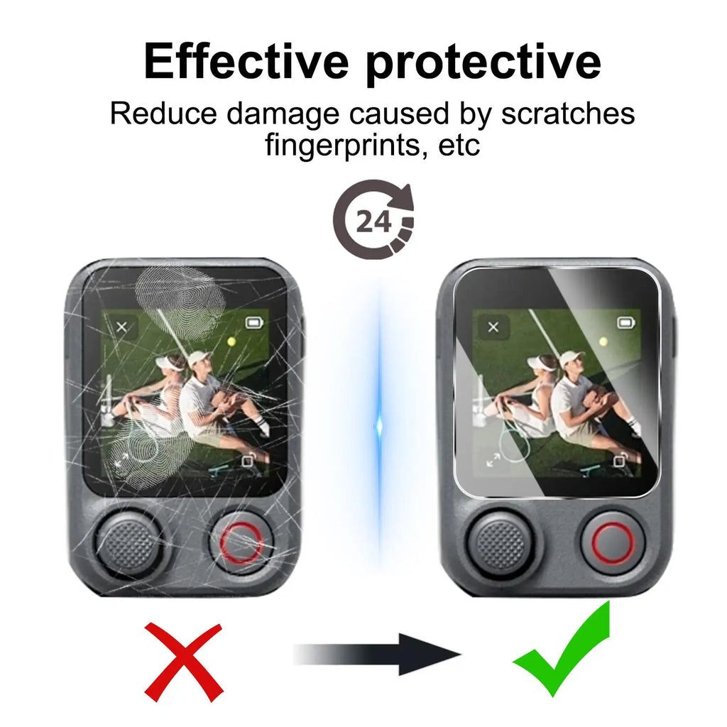 DJI Osmo Mobile 8P Remote Screen Protector – 9H Tempered Glass