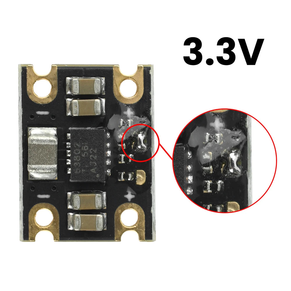Mini Buck-Boost Module TPS63802 | DC 1.8–5.5V to 3.3V/5V