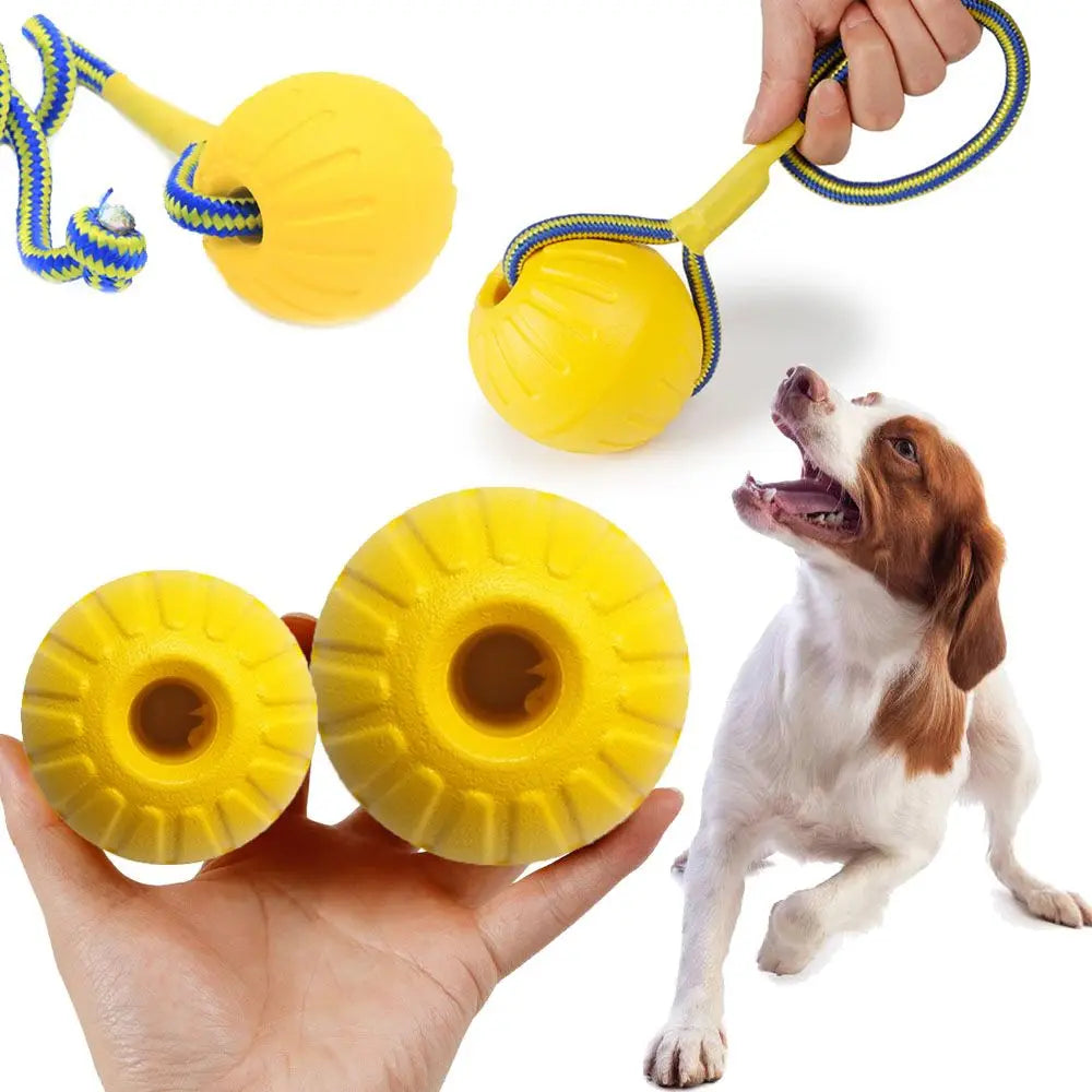 Indestructible EVA Rubber Ball Dog Toy – 7cm & 9cm