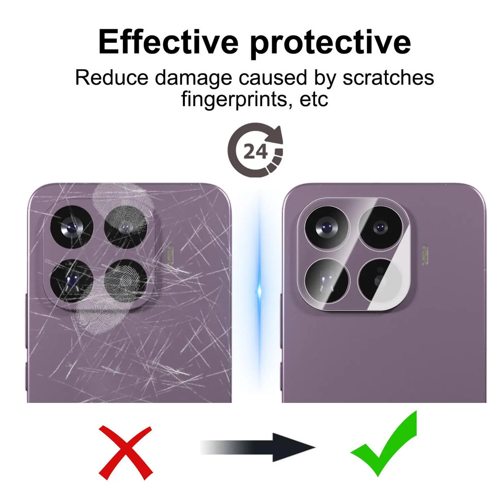 Xiaomi 17T / 17T Pro Camera Lens Tempered Glass Protector