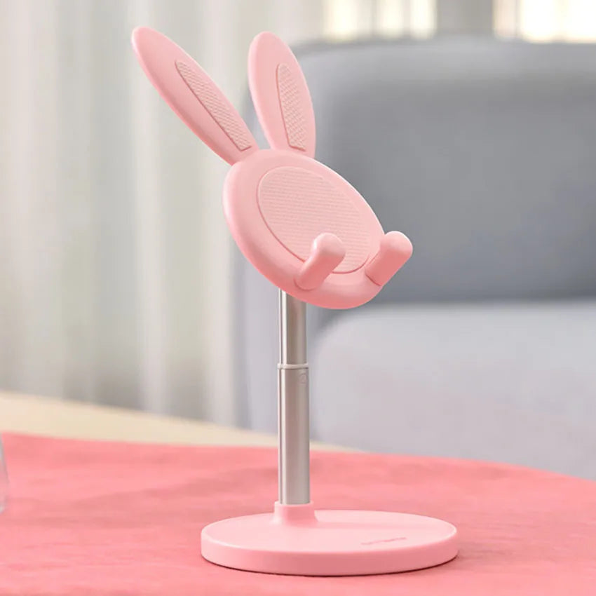 Cartoon Rabbit Adjustable Phone & Tablet Stand | Desk Holder