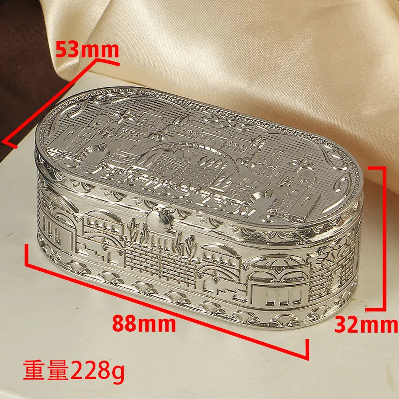 Portable Shabbat Travel Candlestick – Jerusalem Silver Judaica