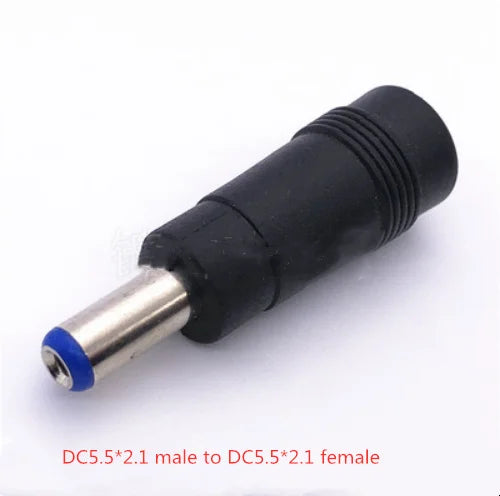 DC 5.5×2.1mm Barrel Power Adapter Connector M/M M/F F/F