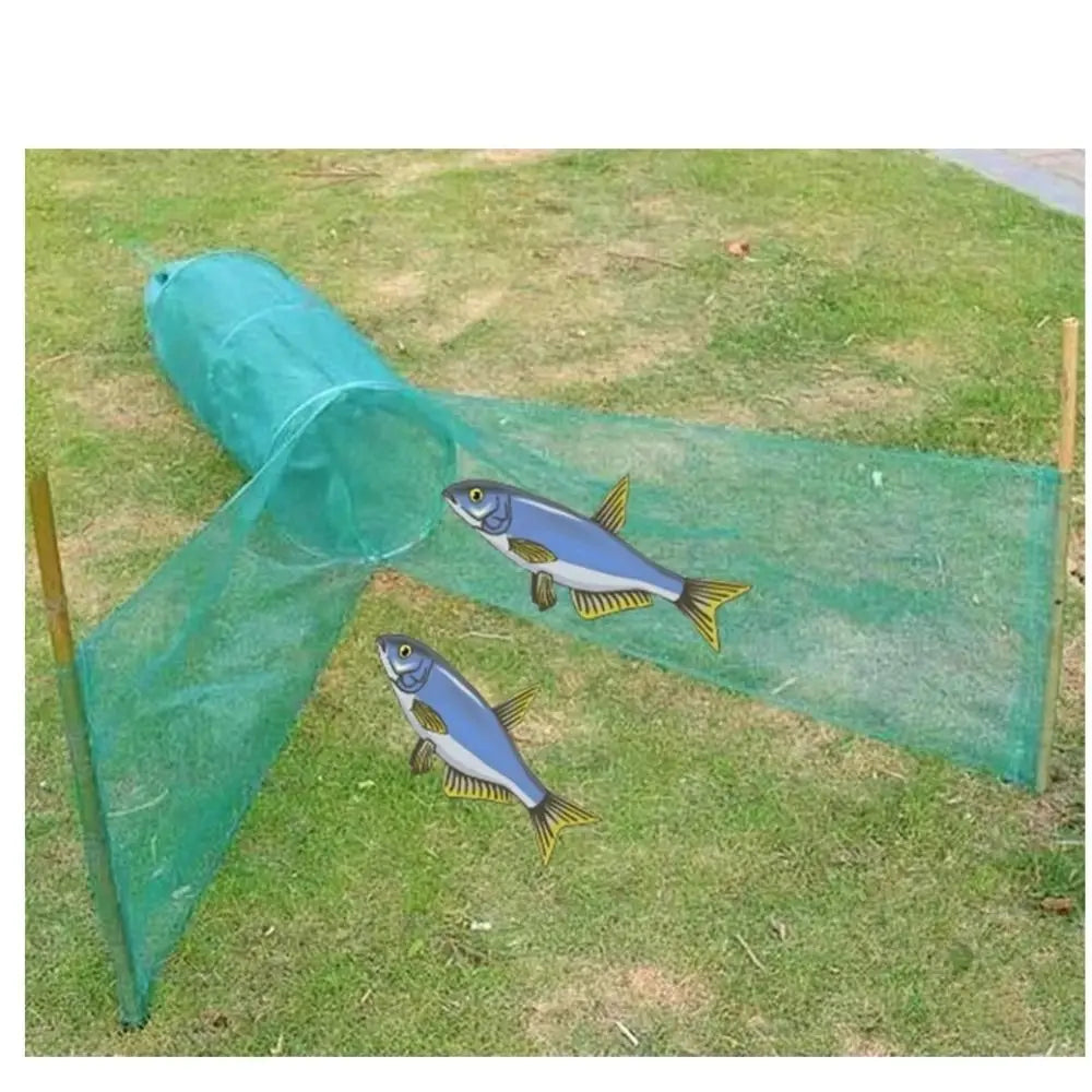 Foldable Fishing Trap Net Cage – 4 Sizes | Minnow & Shrimp