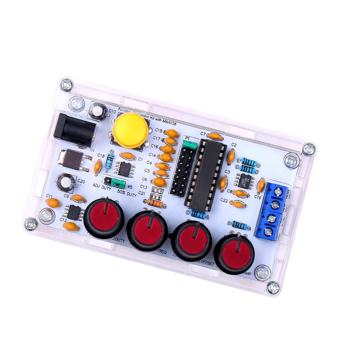 MAX038 Function Signal Generator DIY Kit 1Hz–20MHz | FNIRSI