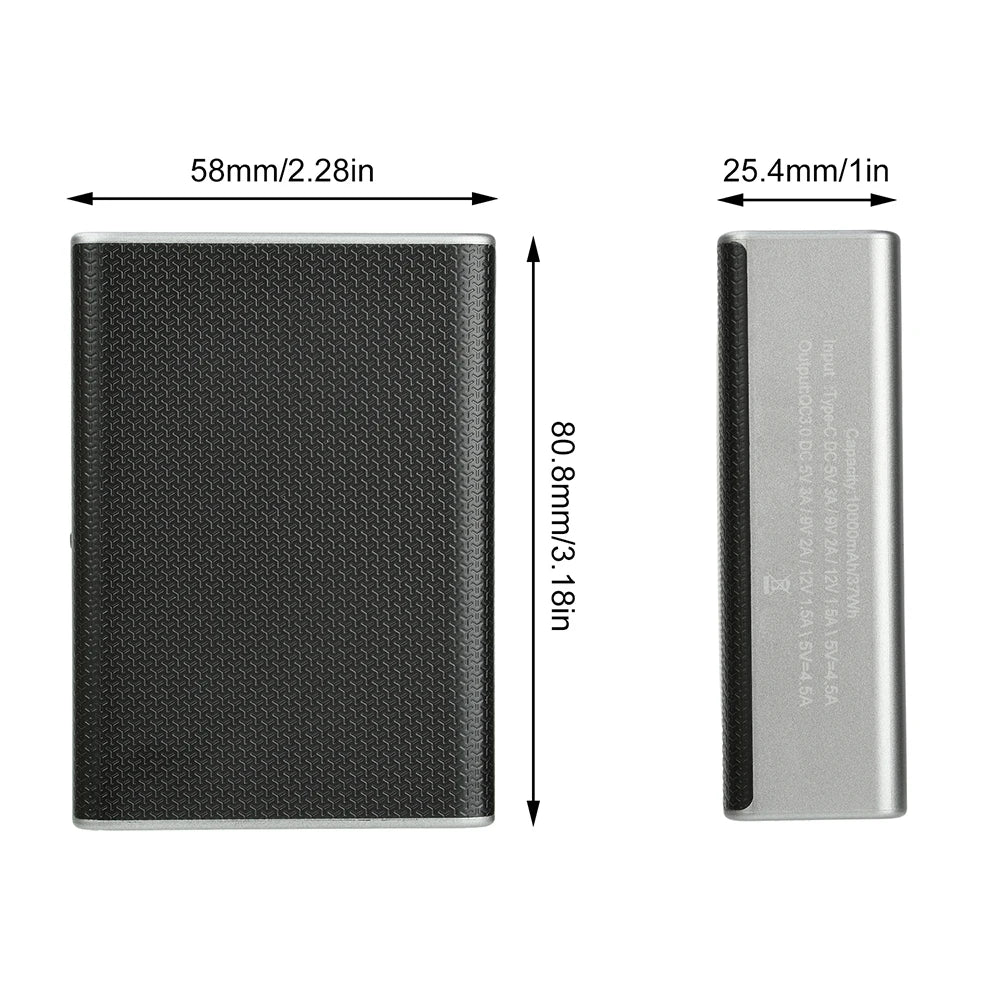 22.5W DIY Power Bank Kit – TFT Display, Type-C & USB Output