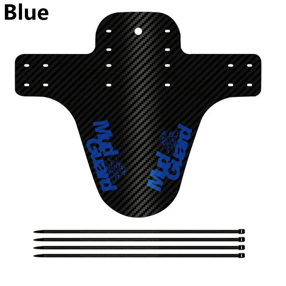 Carbon Fiber Style Bike Mudguard Set – Front & Rear Fenders