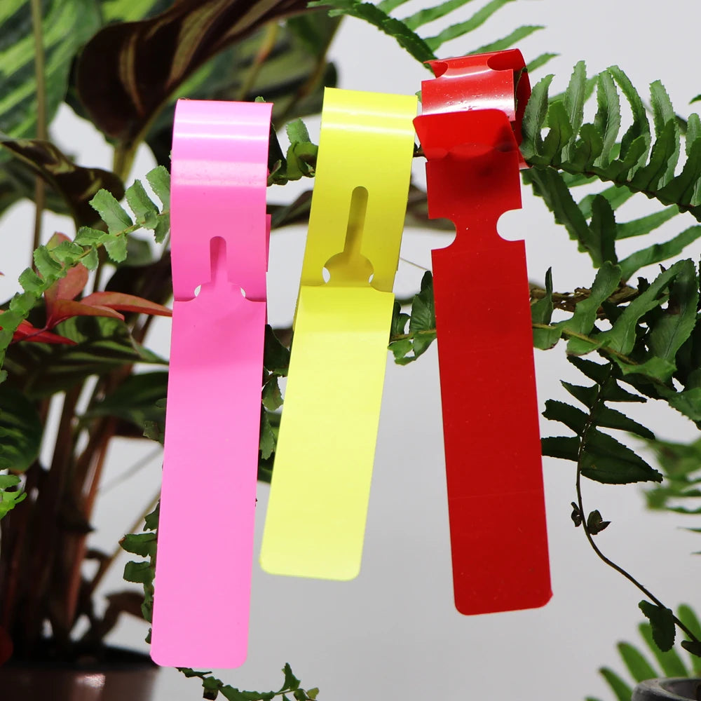 Waterproof Hanging Ring Plant Labels – Reusable Garden Tags