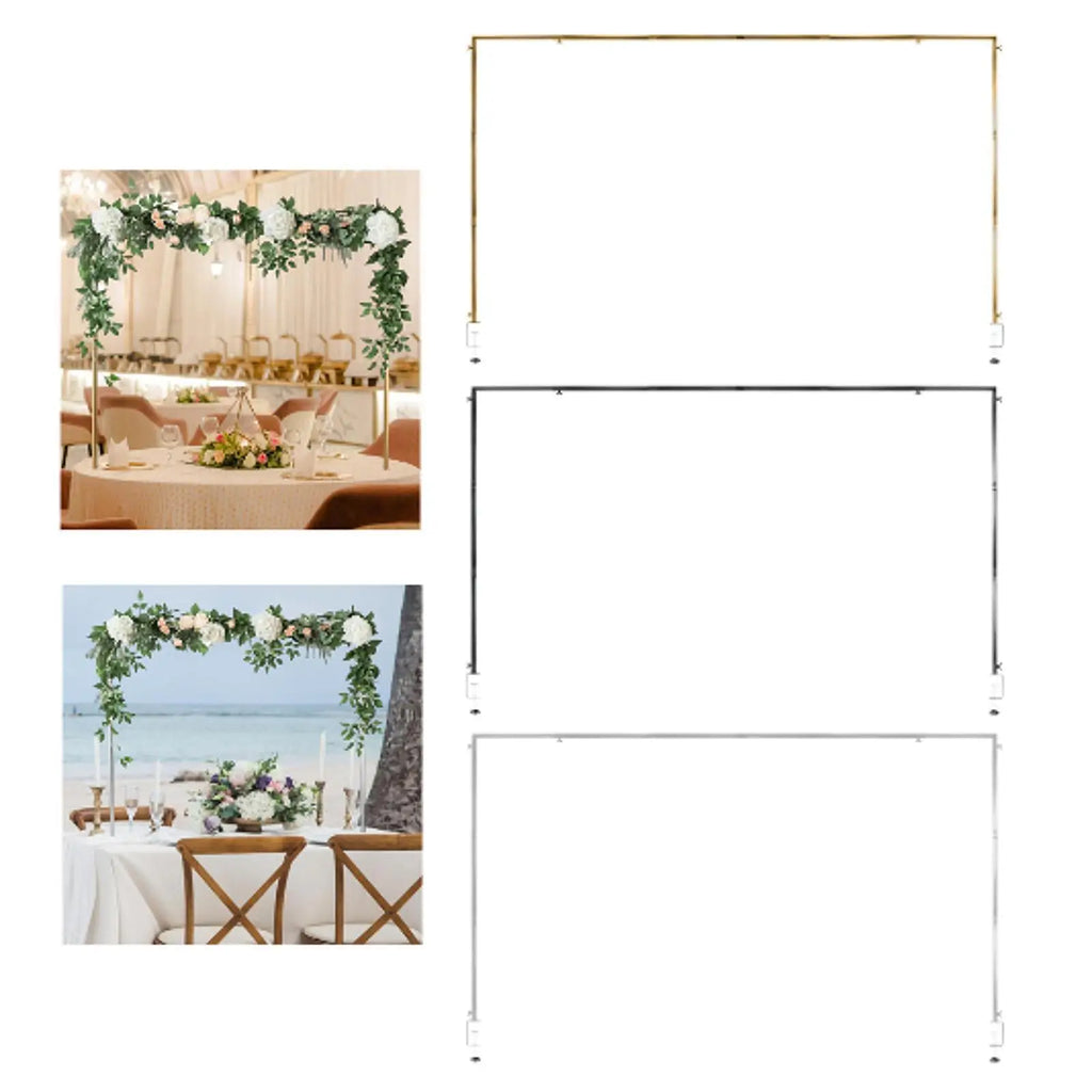 Adjustable Iron Table Arch Stand | Tabletop Backdrop Decor