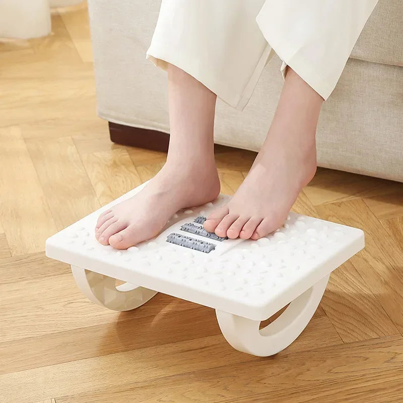 Rocking Footstool Massage Pedal – Anti-Slip Under Desk Rest