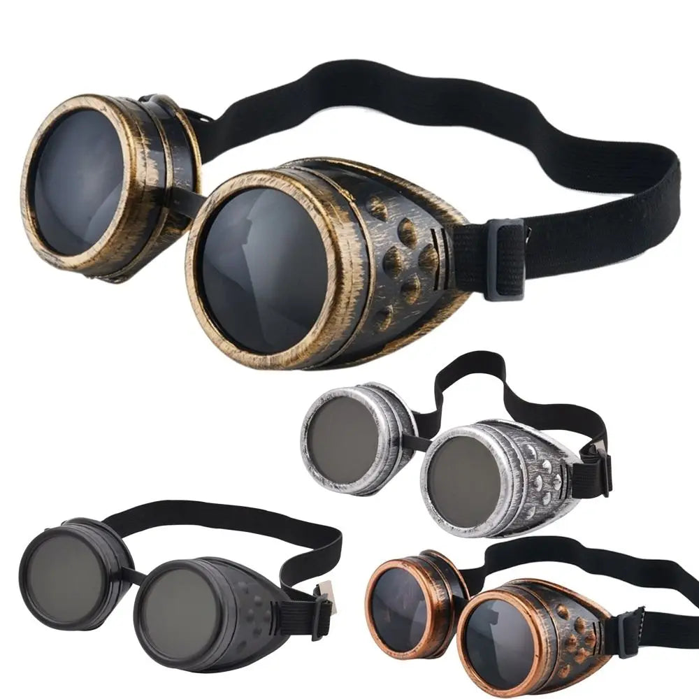 Steampunk Goggles Vintage Goth Victorian Cosplay Glasses