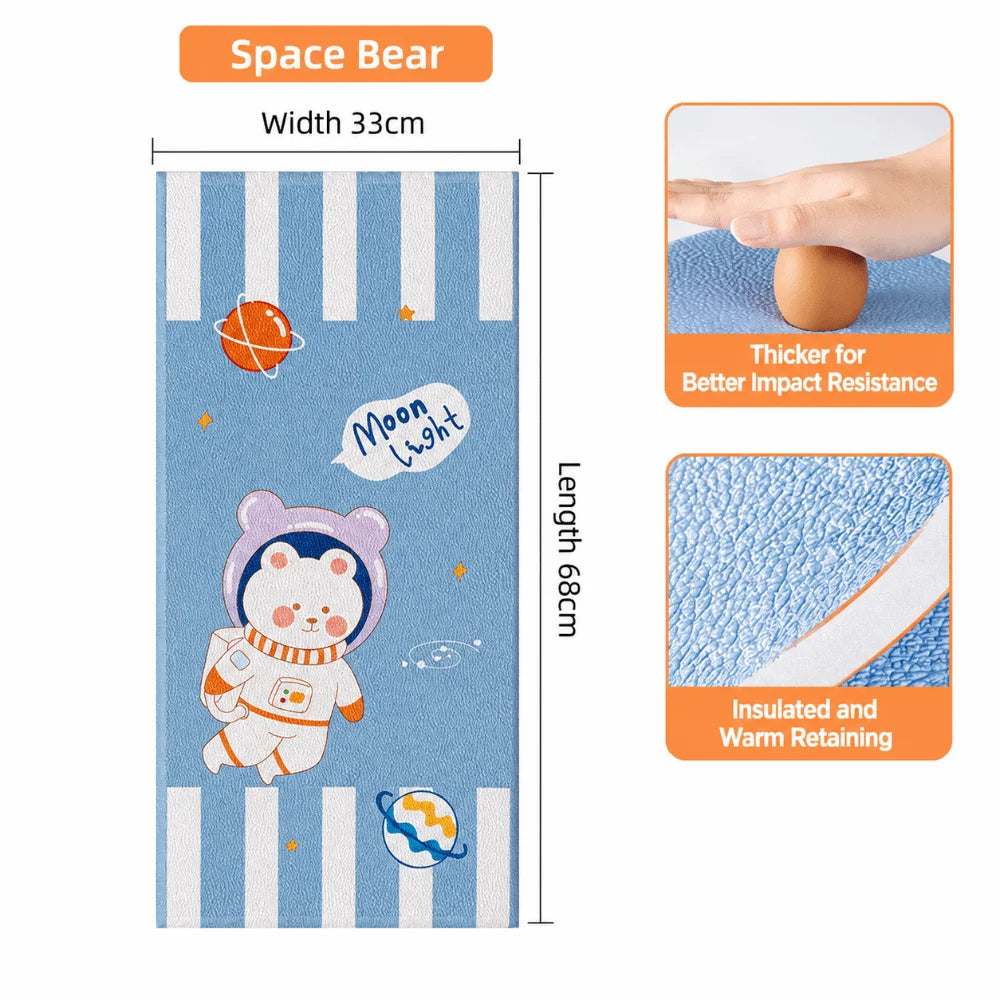 XPE Foam Cartoon Wall Protector | Self-Adhesive Padded Bumper