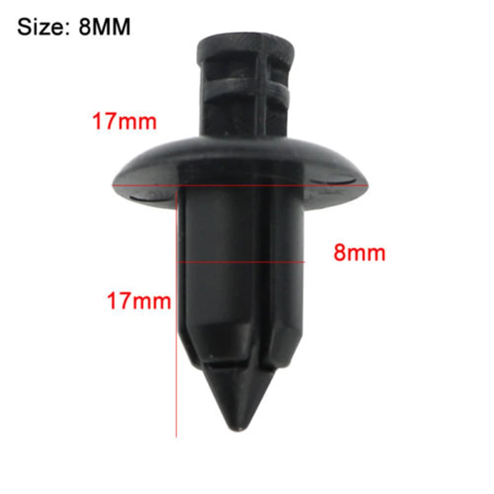 20PCS Plastic Fairing Clips 6/7/8mm – Motorcycle Rivet Fasteners