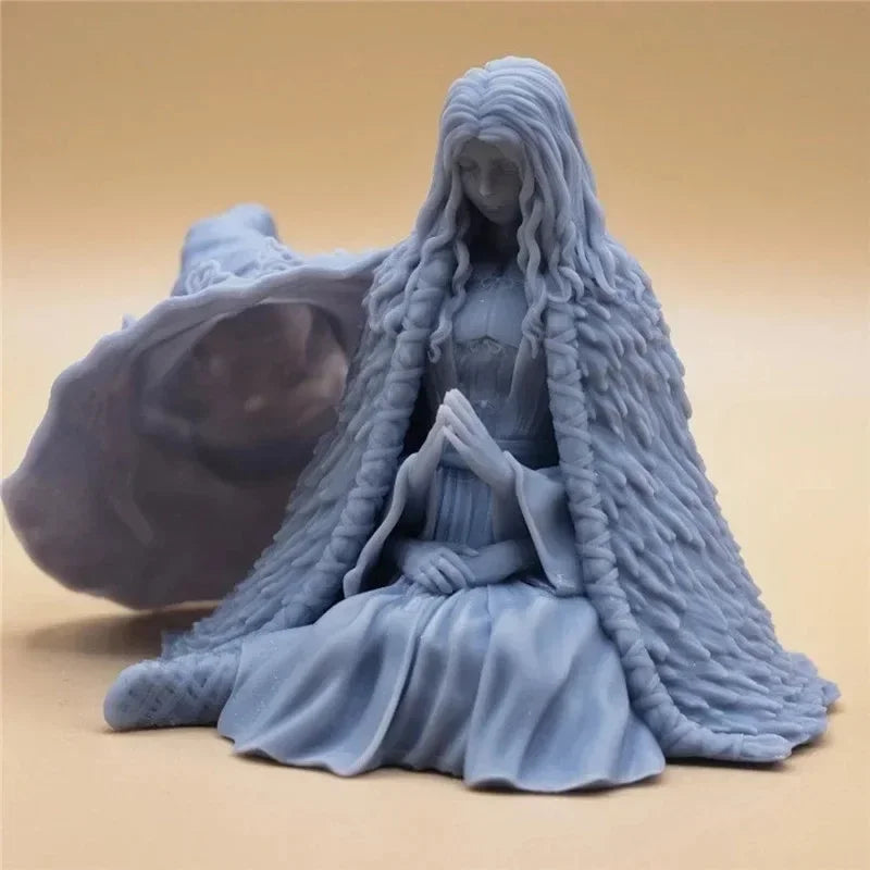 Halloween Witch 3D Silicone Mold – Candle Resin Soap Making