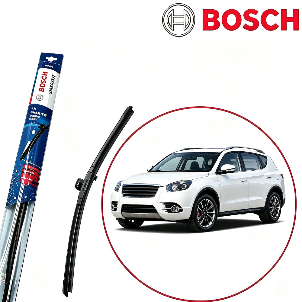 Bosch SMARTFIT Wiper Blades 14–26 Inch | Streak-Free & Quiet