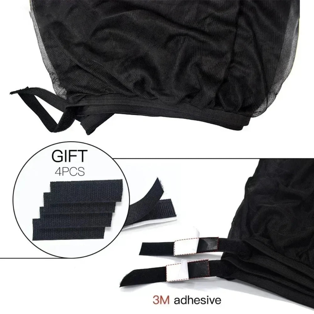 Car Side Window Sun Shade Curtain – UV & Heat Shield for SUVs