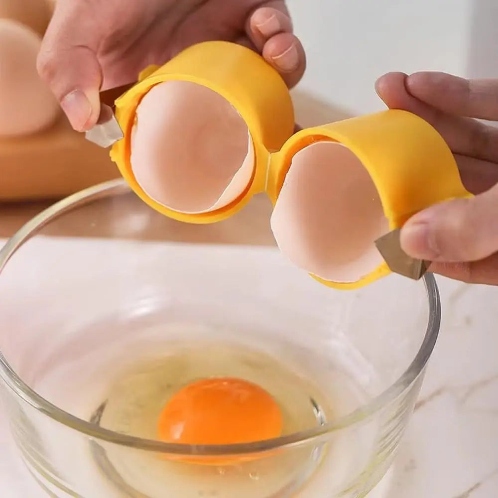 Stainless Steel Egg Shell Opener & Cracker | Kitchen Tool