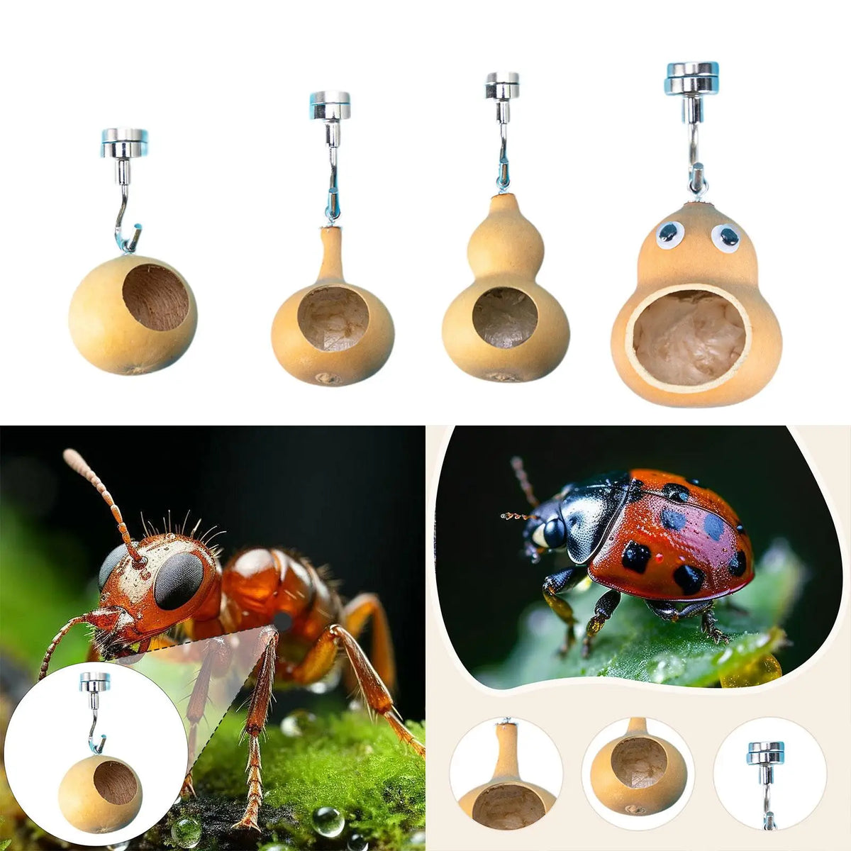 Jumping Spider Hideout – Wood & Steel Reptile Enclosure Platform