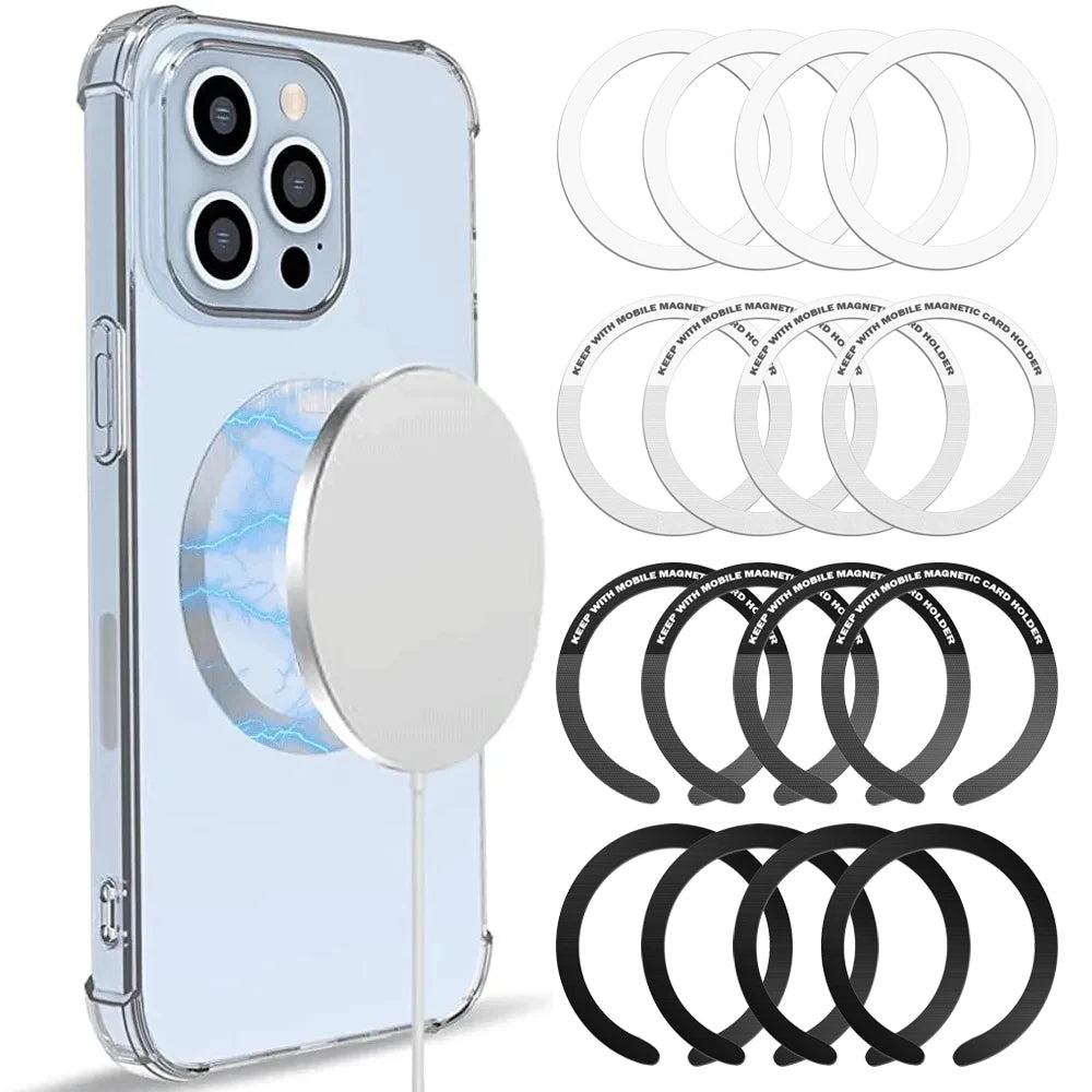 Metal Magnetic Ring Sticker for MagSafe & Wireless Charging