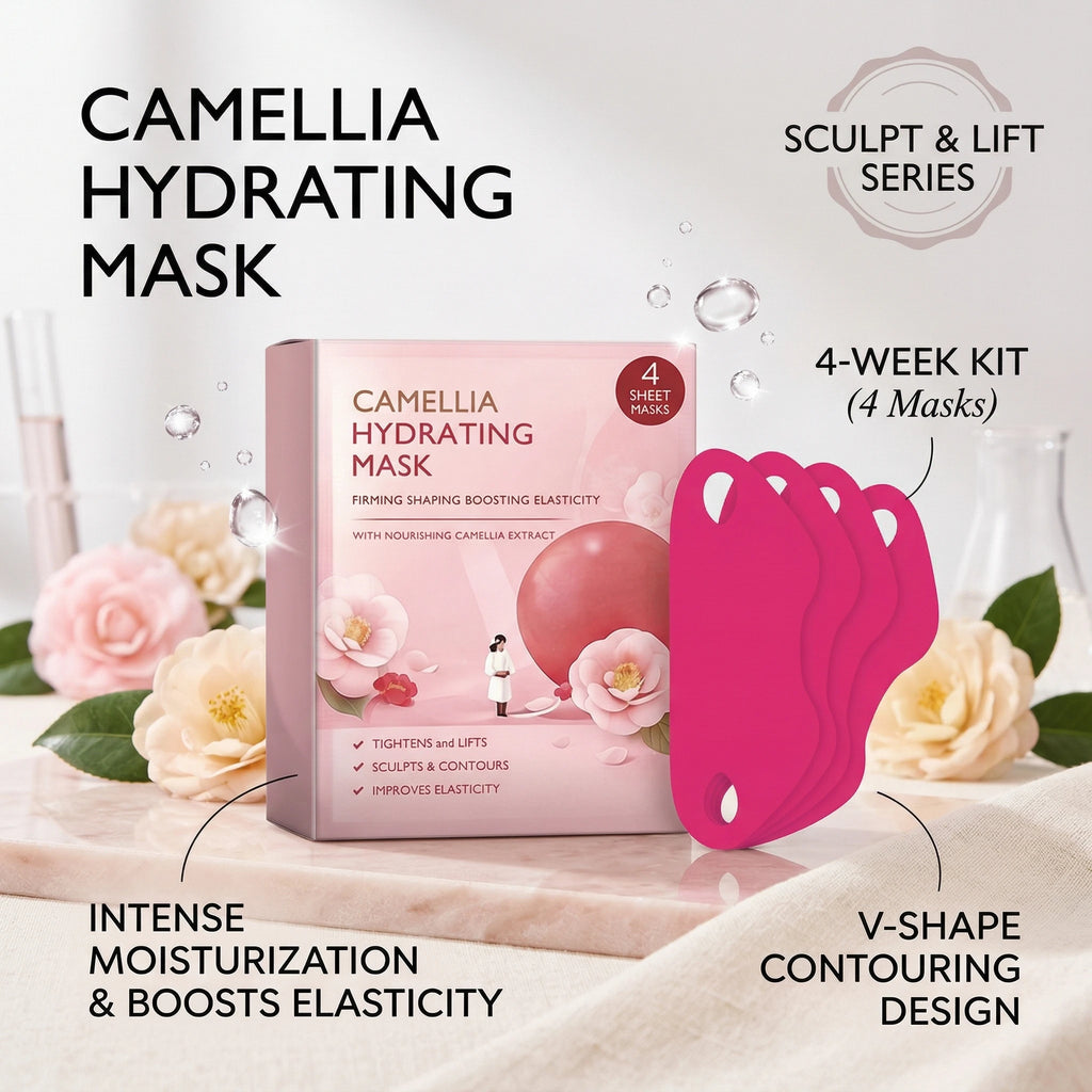 Camellia Hydrating Jawline Firming Mask | V-Shape Face Lift