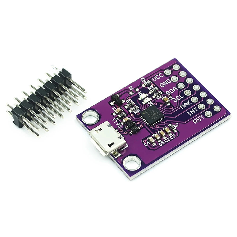CP2112 USB to SMBus I2C Module – CCS811 Debug Board Type-C