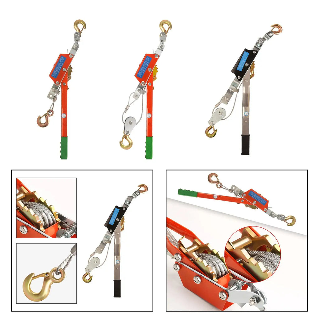 Adjustable Cable Tensioner Wire Rope Gripper 1T 2T 4T