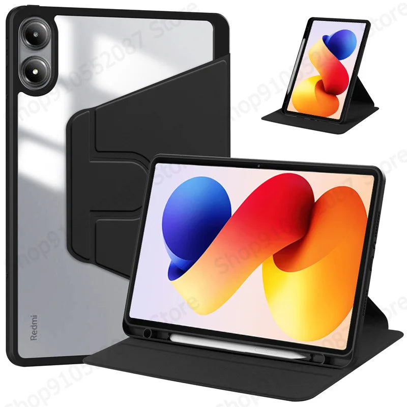 Redmi Pad 2 Pro Case 360 Rotating Stand & Pen Holder 12.1"