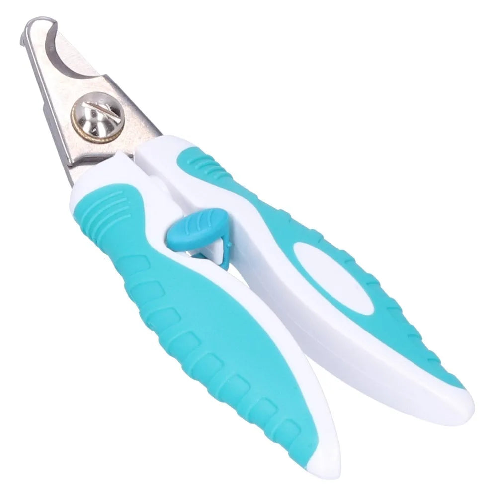 Stainless Steel Pet Nail Clippers – Dog & Cat Claw Trimmer