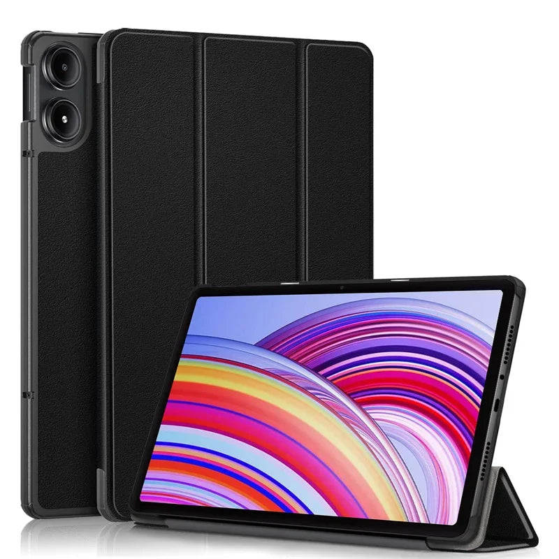 Redmi Pad Pro 12.1 PU Leather Folio Case | Poco Pad Cover