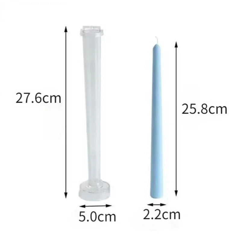 DIY Plastic Candle Molds – Cylinder, Round & Irregular Shapes