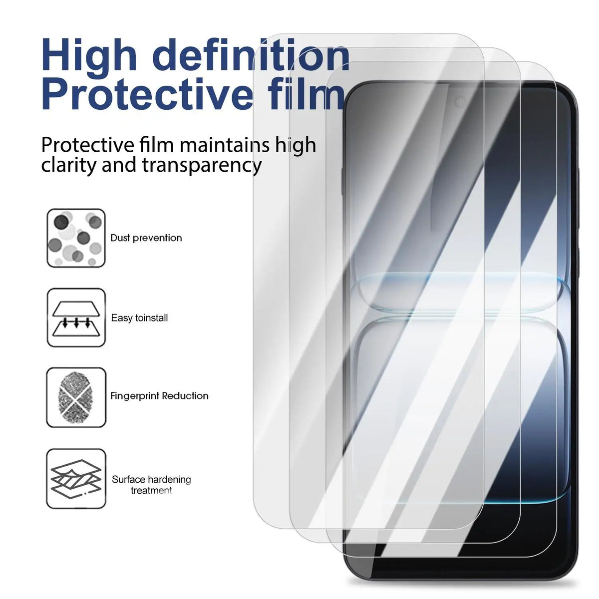6-in-1 Samsung Galaxy S25 FE Tempered Glass Screen & Lens Guard