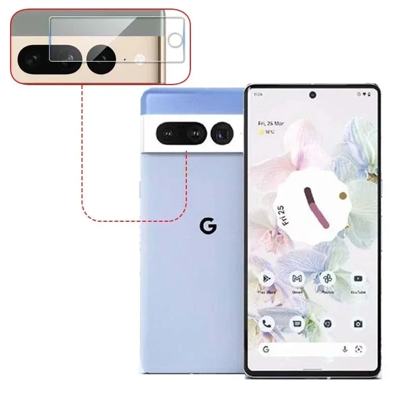 Tempered Glass Camera Lens Protector – Google Pixel 6 7 8