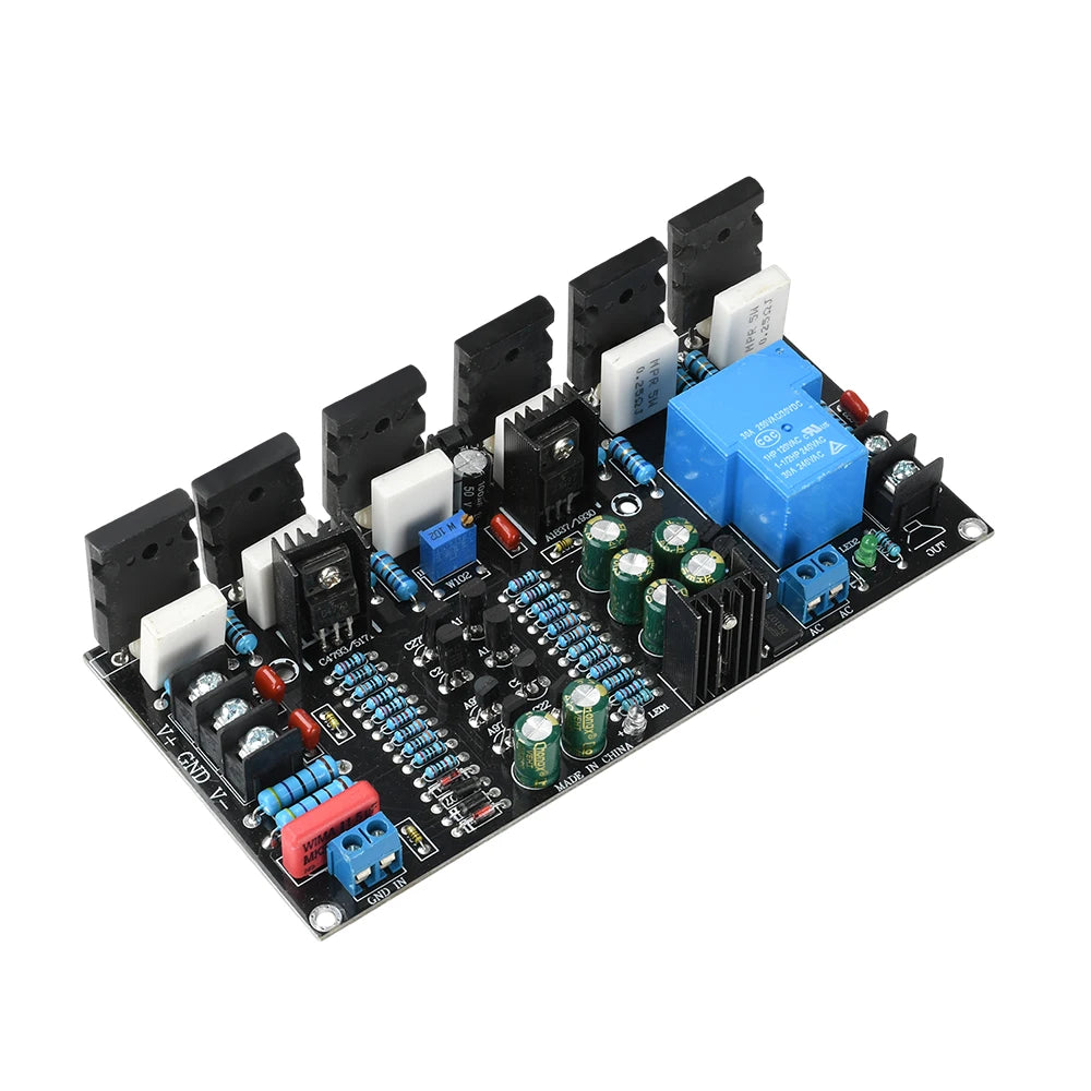 300W Mono Hi-Fi Amplifier Board 1943+5200 | Speaker Protection