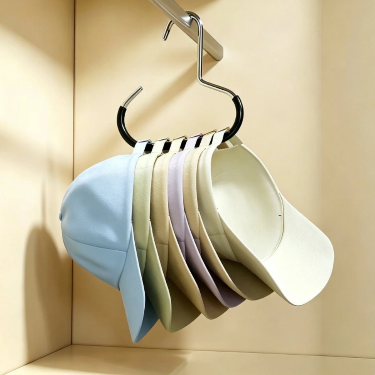 Round Hook Organizer for Hats, Scarves, Ties & Bags