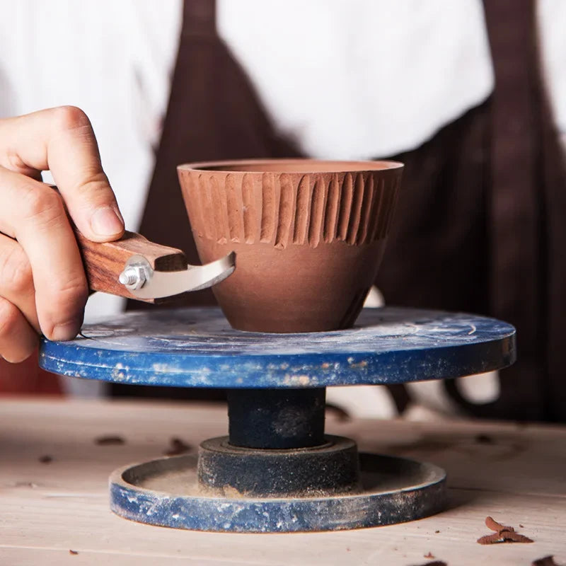 Clay Sculpture Ring Scraper & Pottery Ceramic Carving Tool