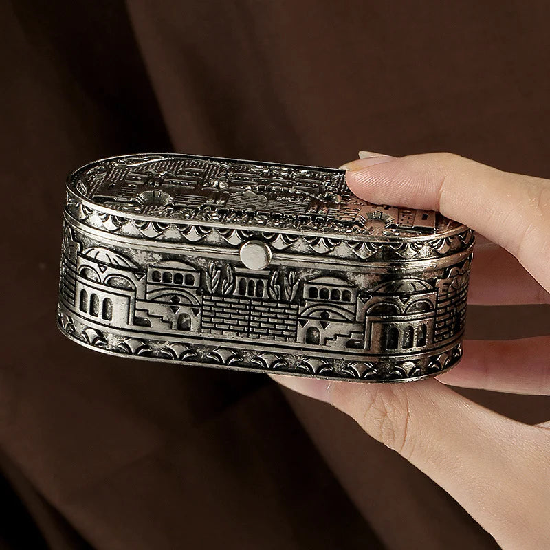 Portable Shabbat Travel Candlestick – Jerusalem Silver Judaica